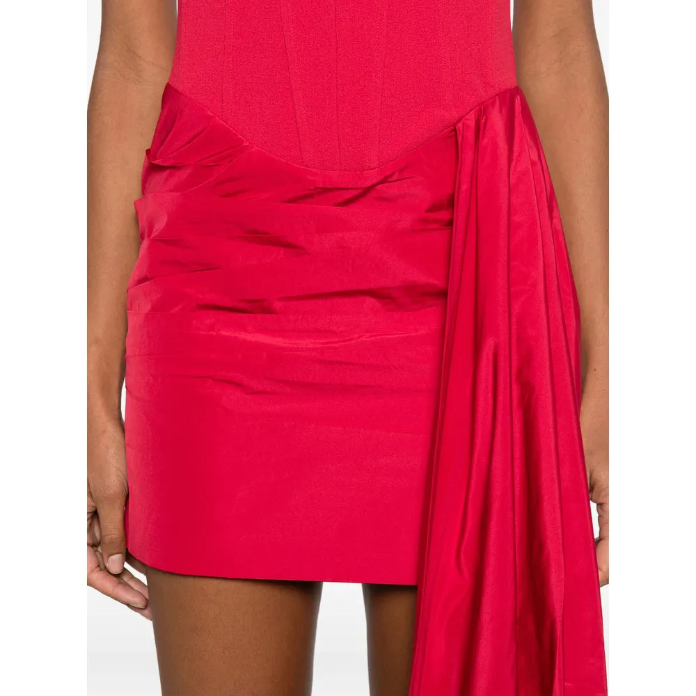 Dress with Asymmetric Hem and Draped Detail sold by Lord & Taylor product image thumbnail 4