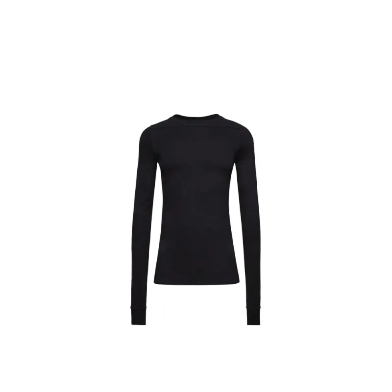 Crew Neck Black Sweater made by Moncler