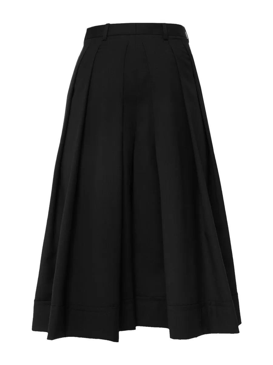 Midi Skirt Culottes in Black sold by Lord & Taylor product image thumbnail 2