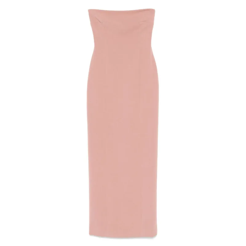 Dress Off-Shoulder Pink made by Solace London