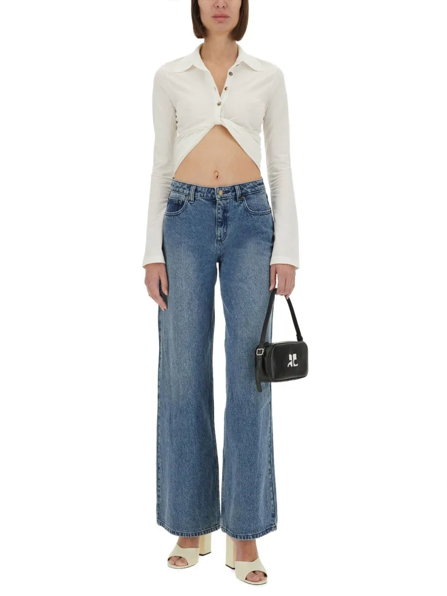 Cropped Polo Shirt sold by Lord & Taylor product image thumbnail 4