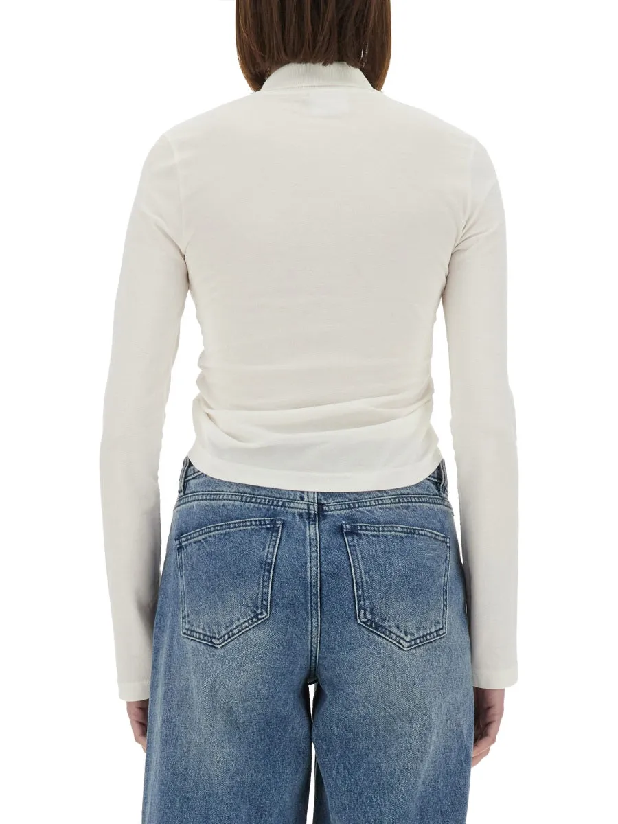 Cropped Polo Shirt sold by Lord & Taylor product image thumbnail 3