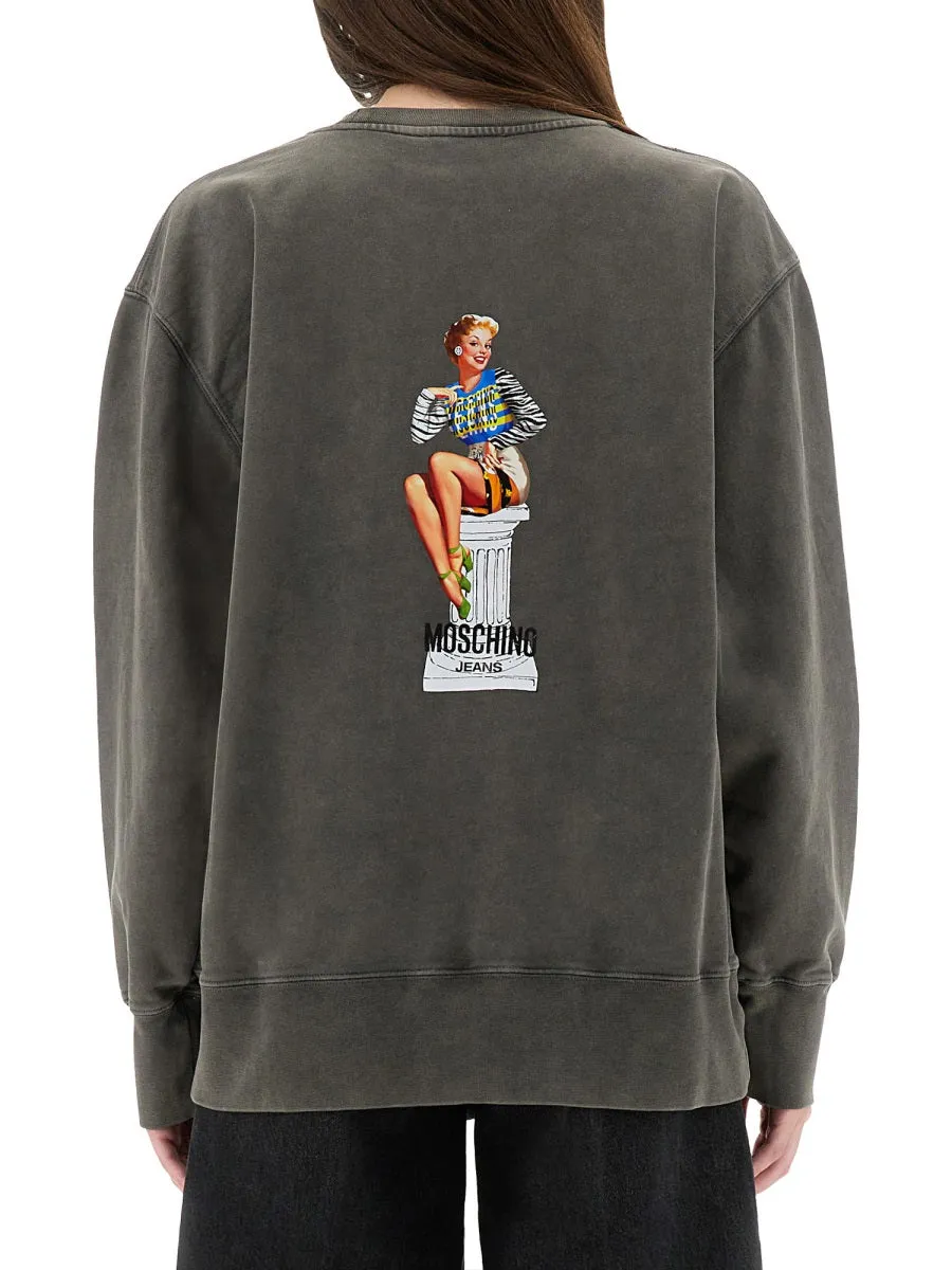 Grey Logo Sweatshirt sold by Lord & Taylor product image thumbnail 2