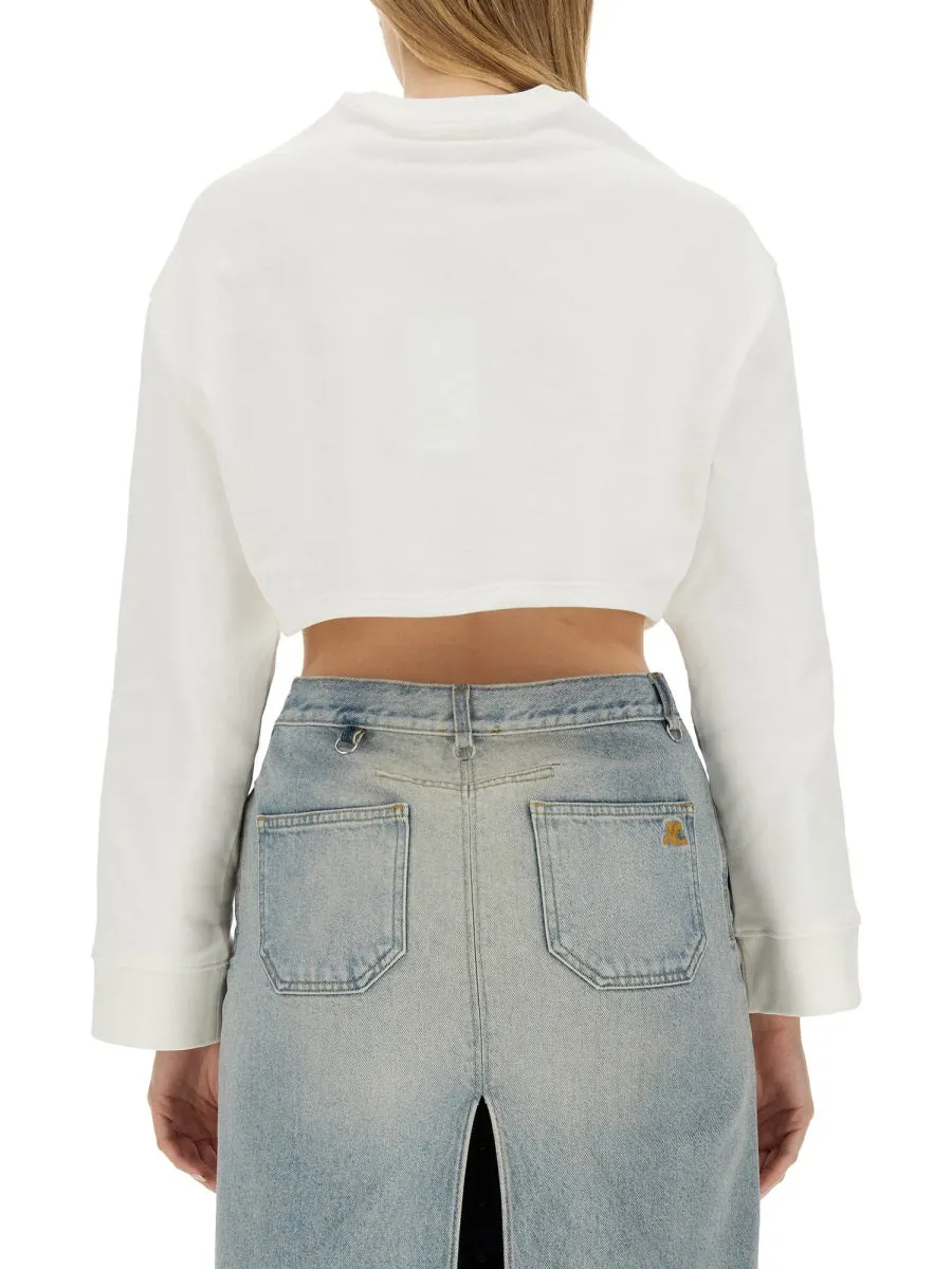 Cropped Sweatshirt sold by Lord & Taylor product image thumbnail 2