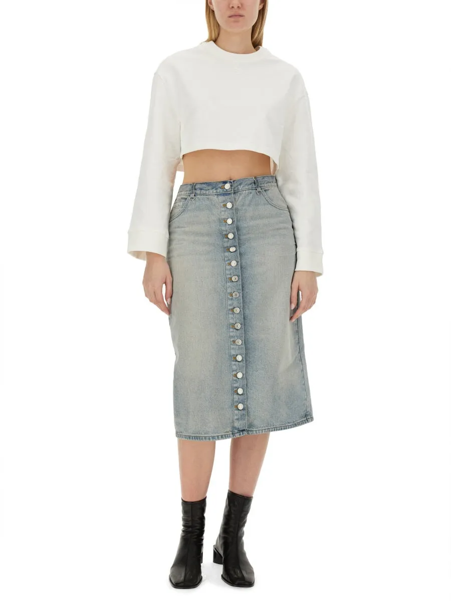 Cropped Sweatshirt sold by Lord & Taylor product image thumbnail 4