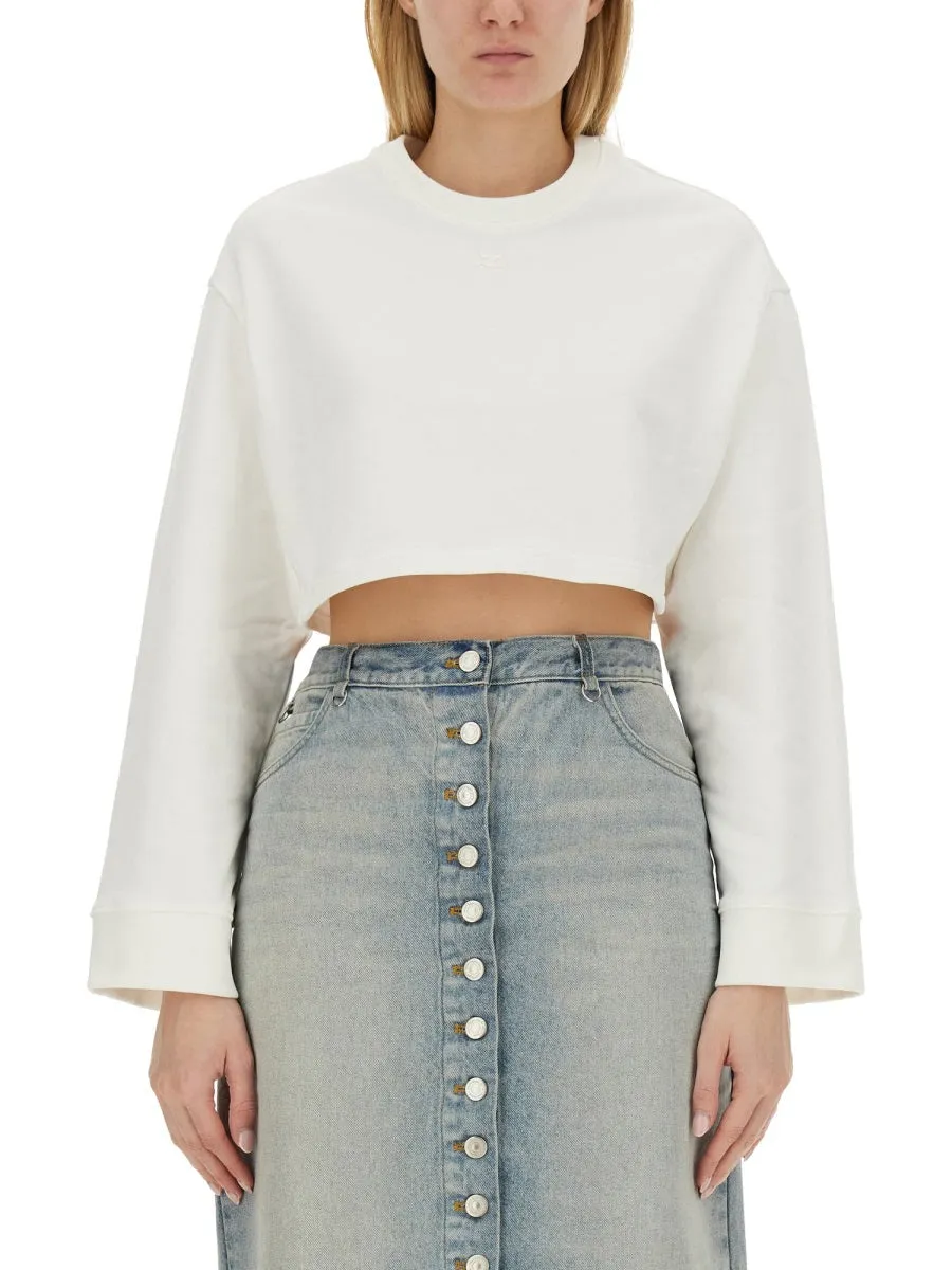 Cropped Sweatshirt sold by Lord & Taylor