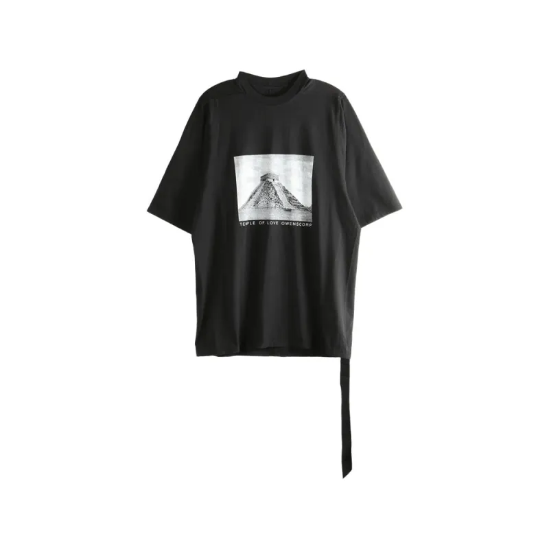 T-shirt Graphic Print Black made by Rick Owens