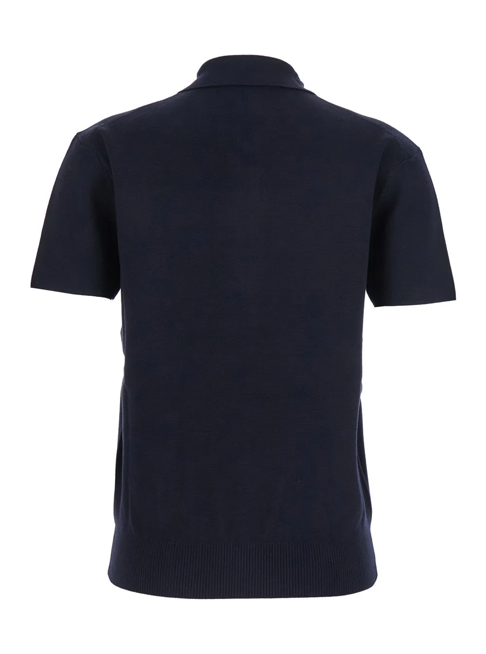 'Teti' Blue Polo Shirt with Classic Collar sold by Lord & Taylor product image thumbnail 2