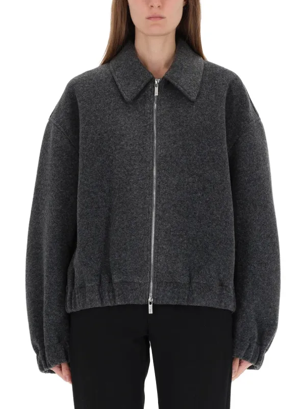 Bomber Jacket in Grey made by Helmut Lang