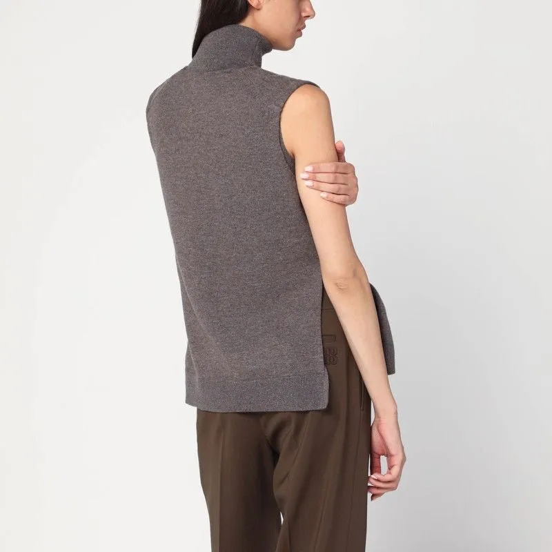 DOUBLE-LAYER TAUPE MéLANGE SWEATER sold by Lord & Taylor product image thumbnail 2