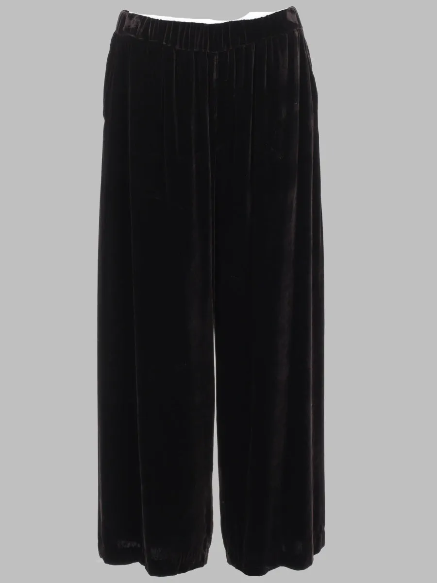 Trousers Viscose-Silk Brown sold by Lord & Taylor
