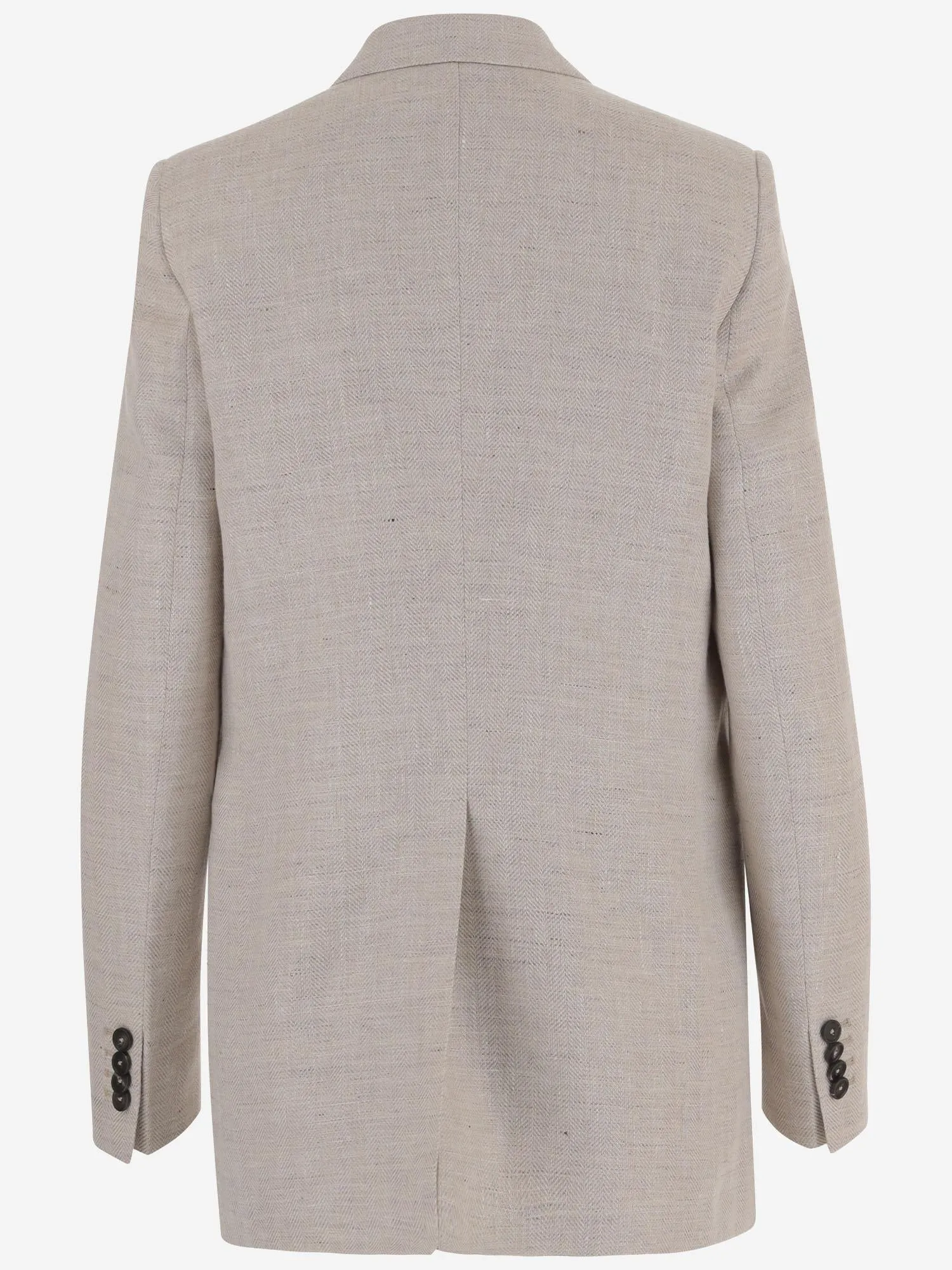 Double-Breasted Linen Blend Jacket sold by Lord & Taylor product image thumbnail 2