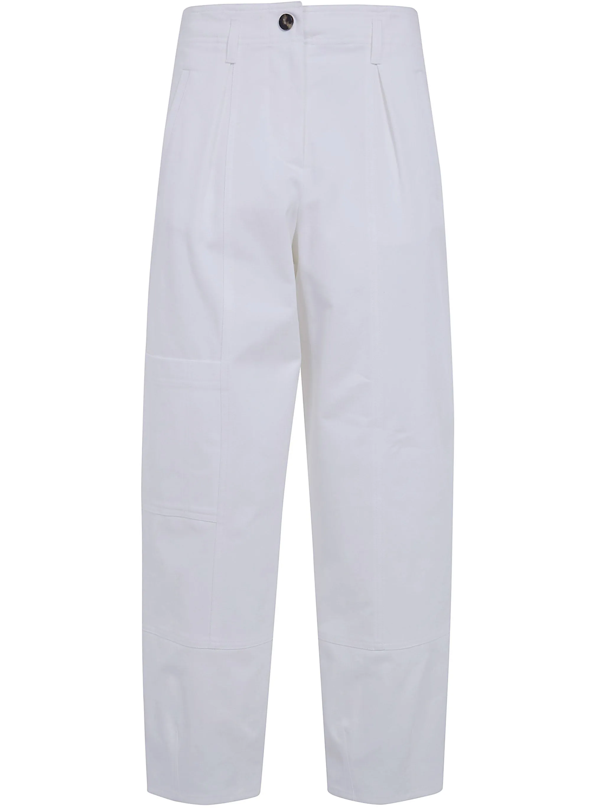 PLEATED LOGO-PATCH TROUSERS sold by Lord & Taylor