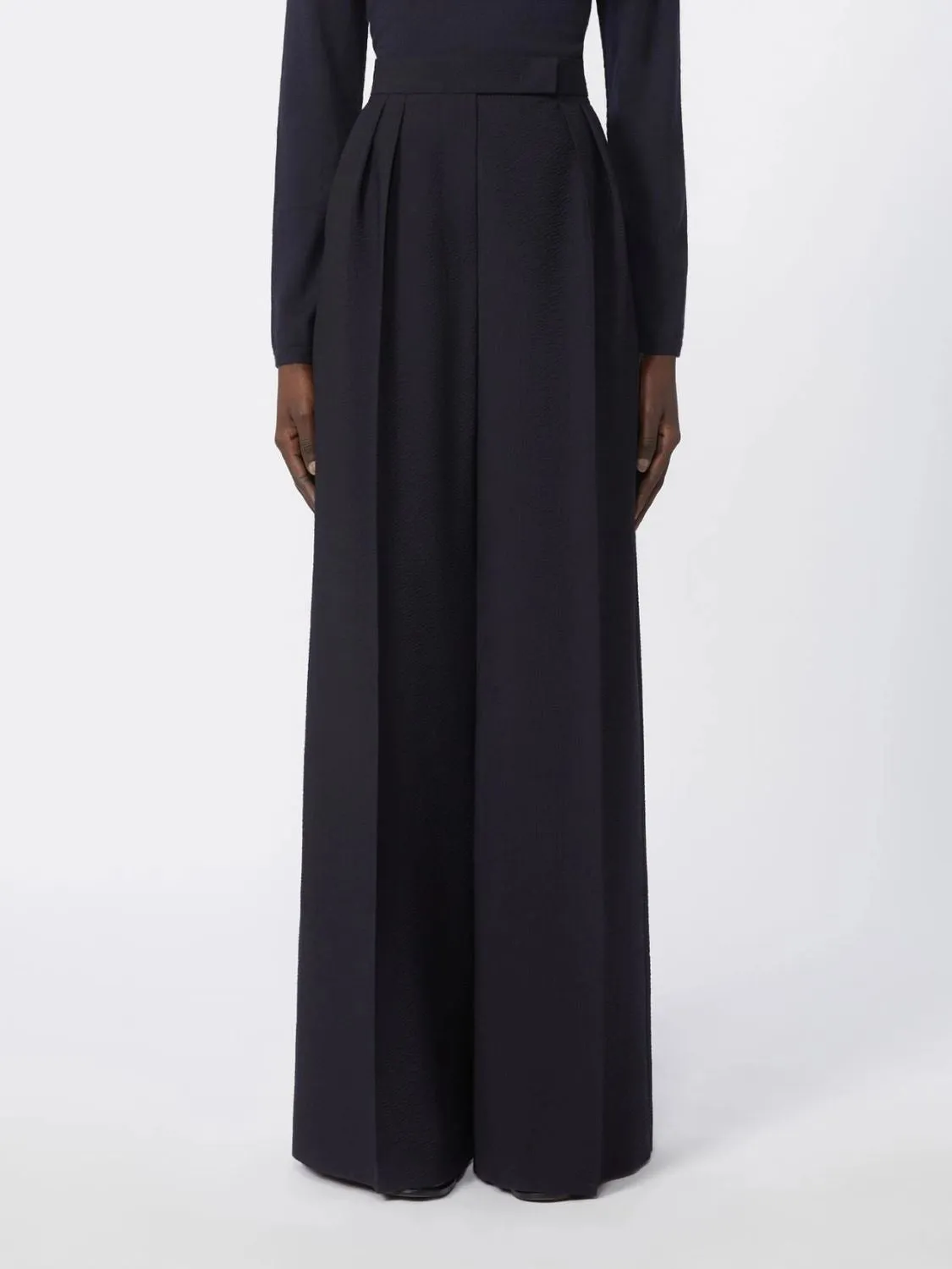 HIGH-WAISTED PLEATED PALAZZO PANTS sold by Lord & Taylor product image thumbnail 3