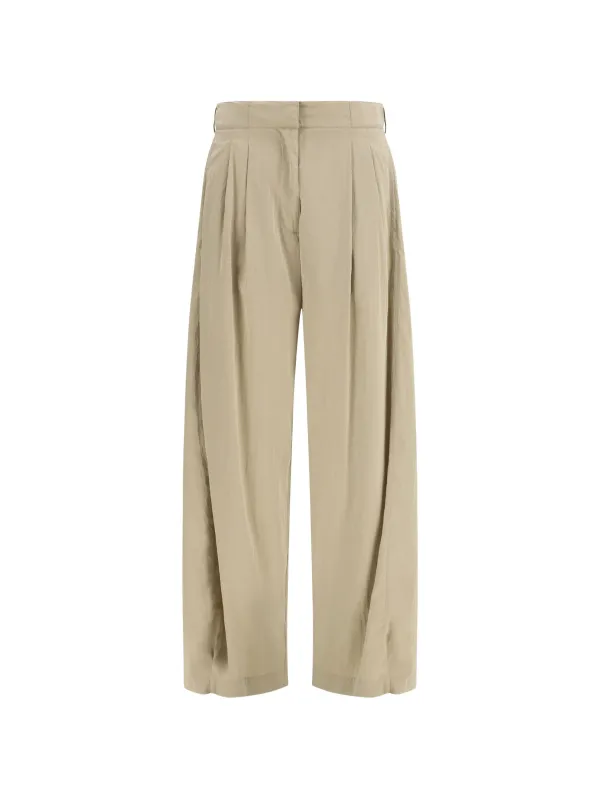 IVEN PLEATED TROUSERS made by The Row