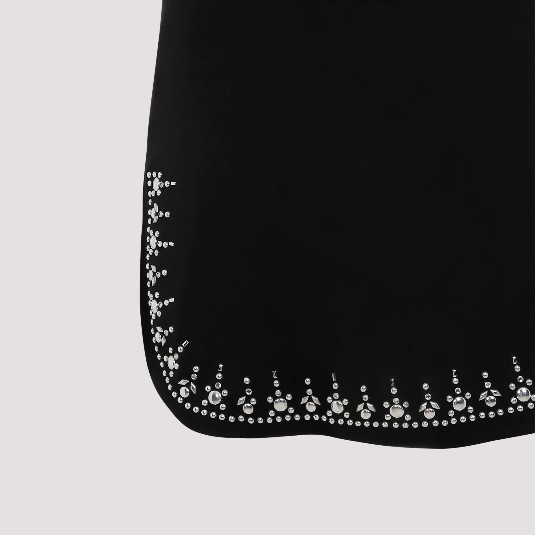 Rabanne Mini Dress, Black with Silver Studs sold by Lord & Taylor product image thumbnail 5
