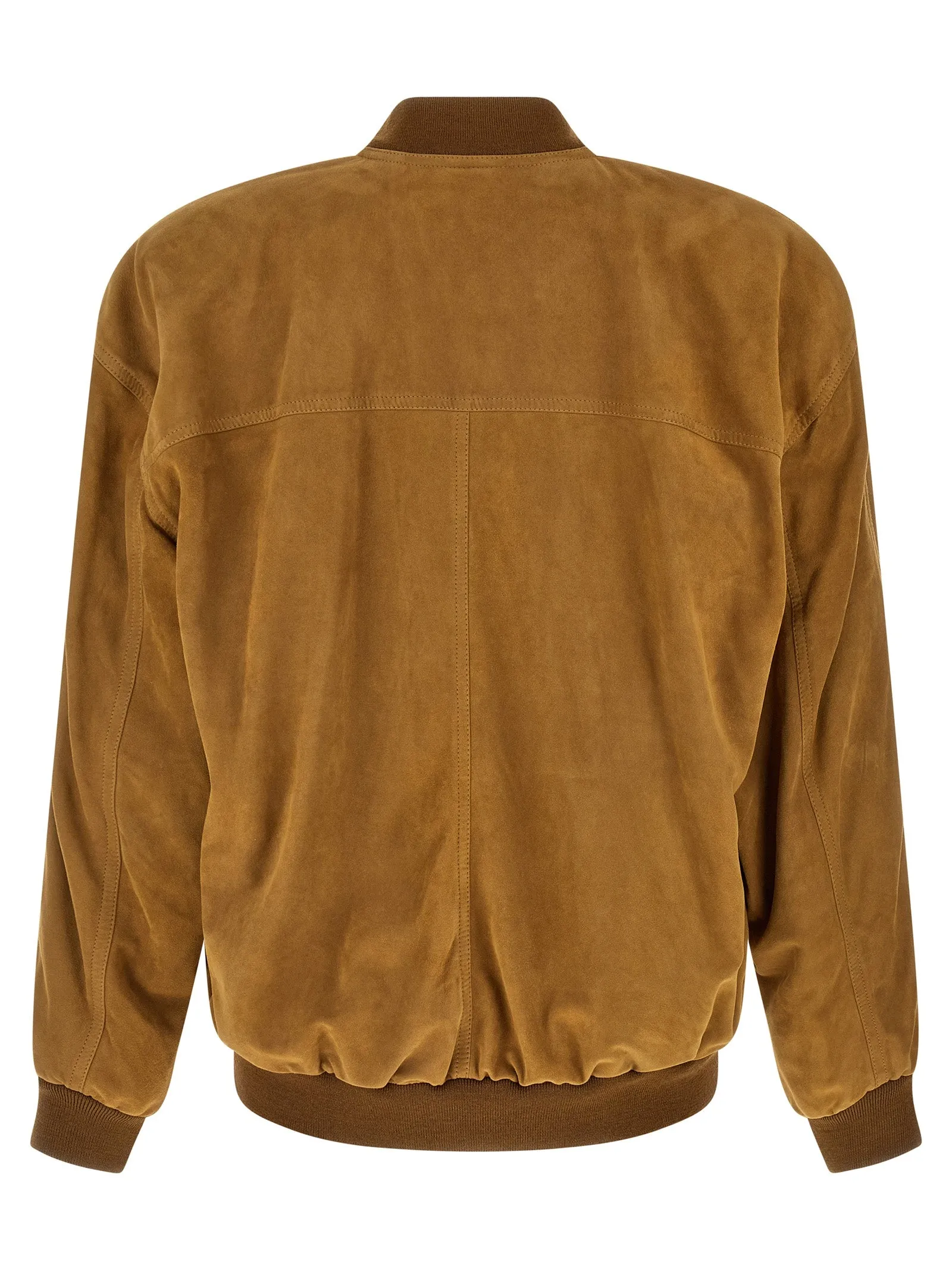 Suede bomber jacket sold by Lord & Taylor product image thumbnail 2