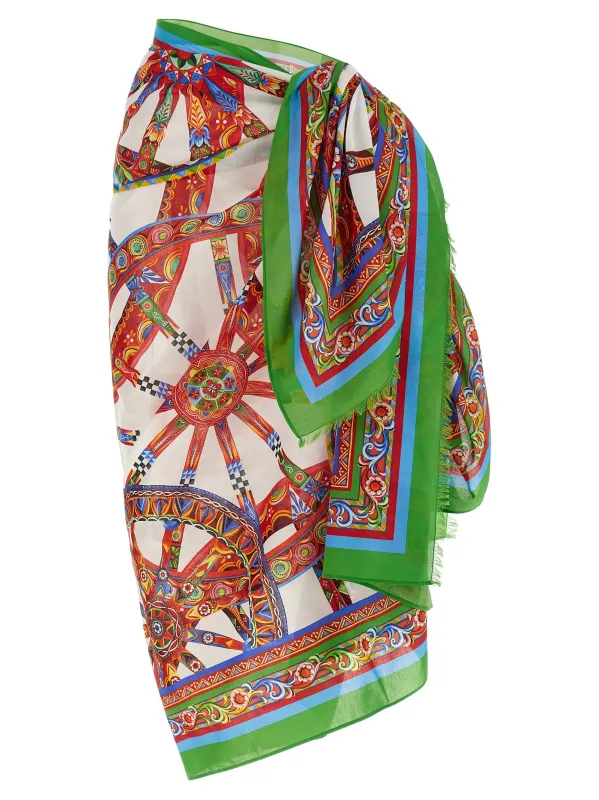 'Carretto' sarong skirt made by Dolce & Gabanna