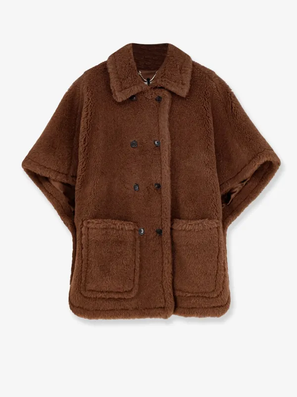 Alpaca, Cashmere and Silk Cape made by MaxMara