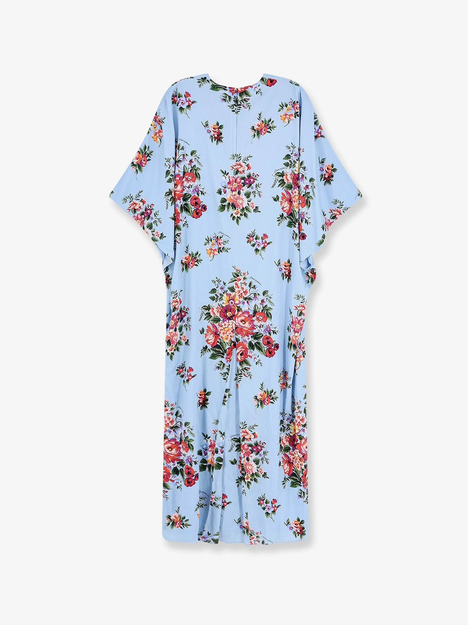 Long Charmeuse Dress Mazzo di Fiori Blue sold by Lord & Taylor product image thumbnail 2