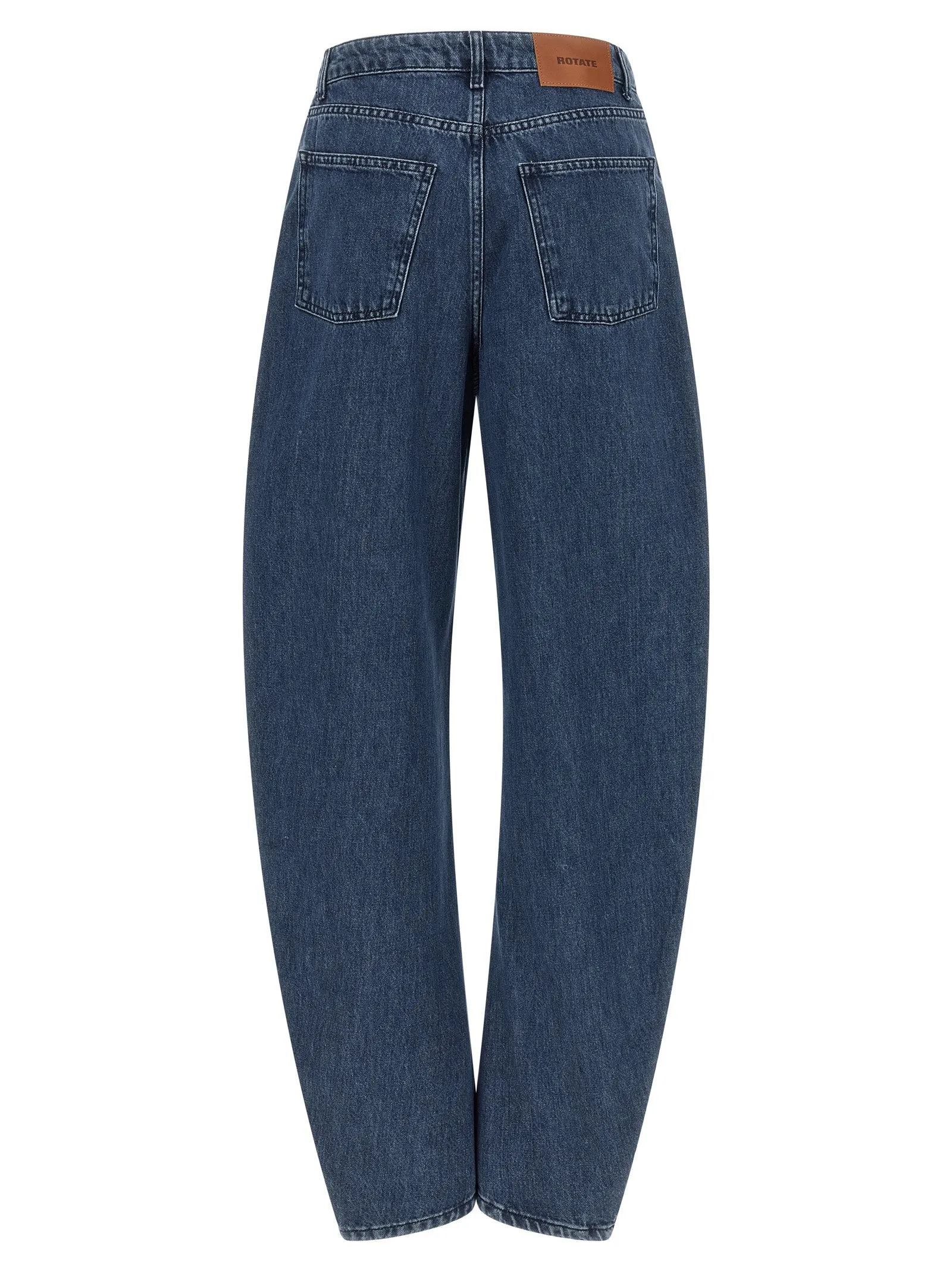 'Draped Barrel Leg' jeans sold by Lord & Taylor product image thumbnail 2