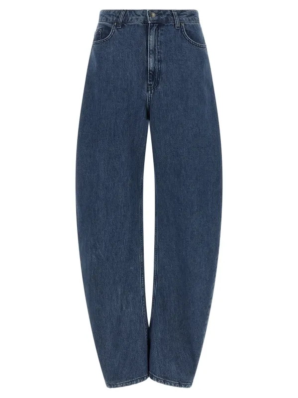 'Draped Barrel Leg' jeans made by ROTATE Birger Christensen
