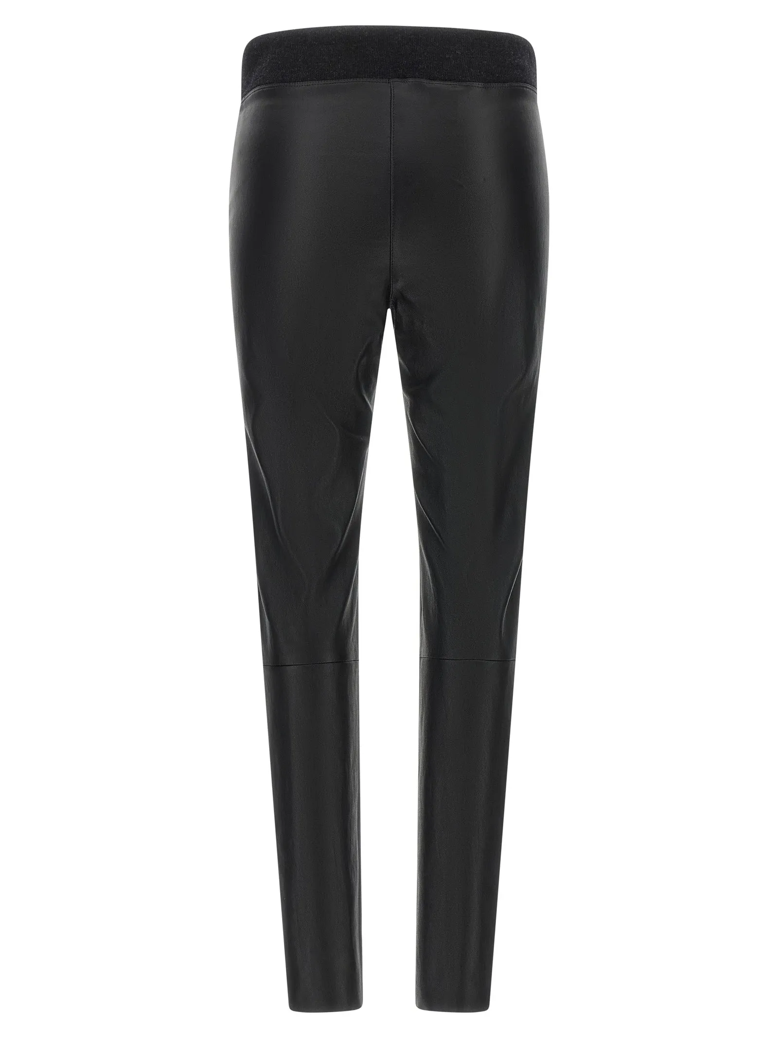 Stretch nappa leather leggings sold by Lord & Taylor product image thumbnail 2