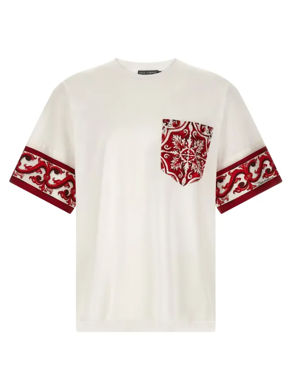 'Maiolica' T-shirt made by Dolce & Gabanna