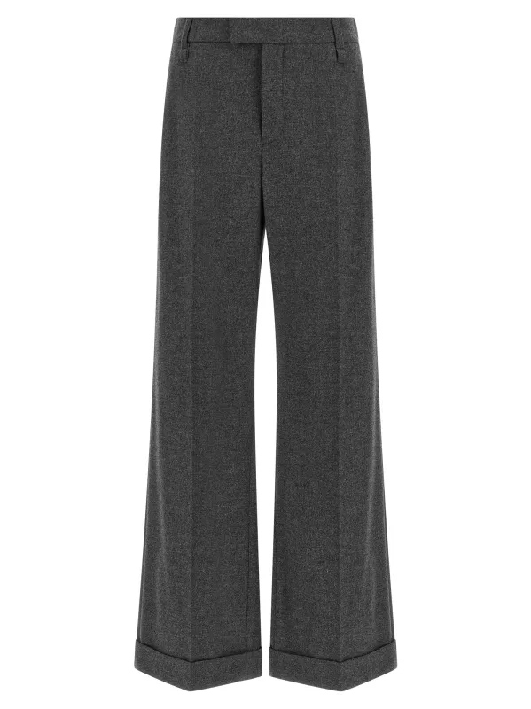 Wool and cashmere pants made by Brunello Cucinelli