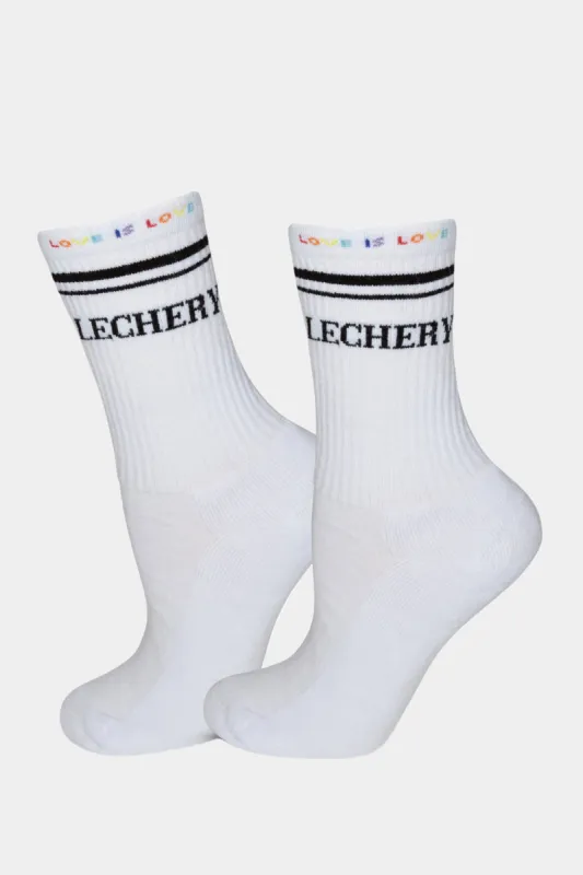 Unisex Pride Half-Crew Socks sold by Lord & Taylor