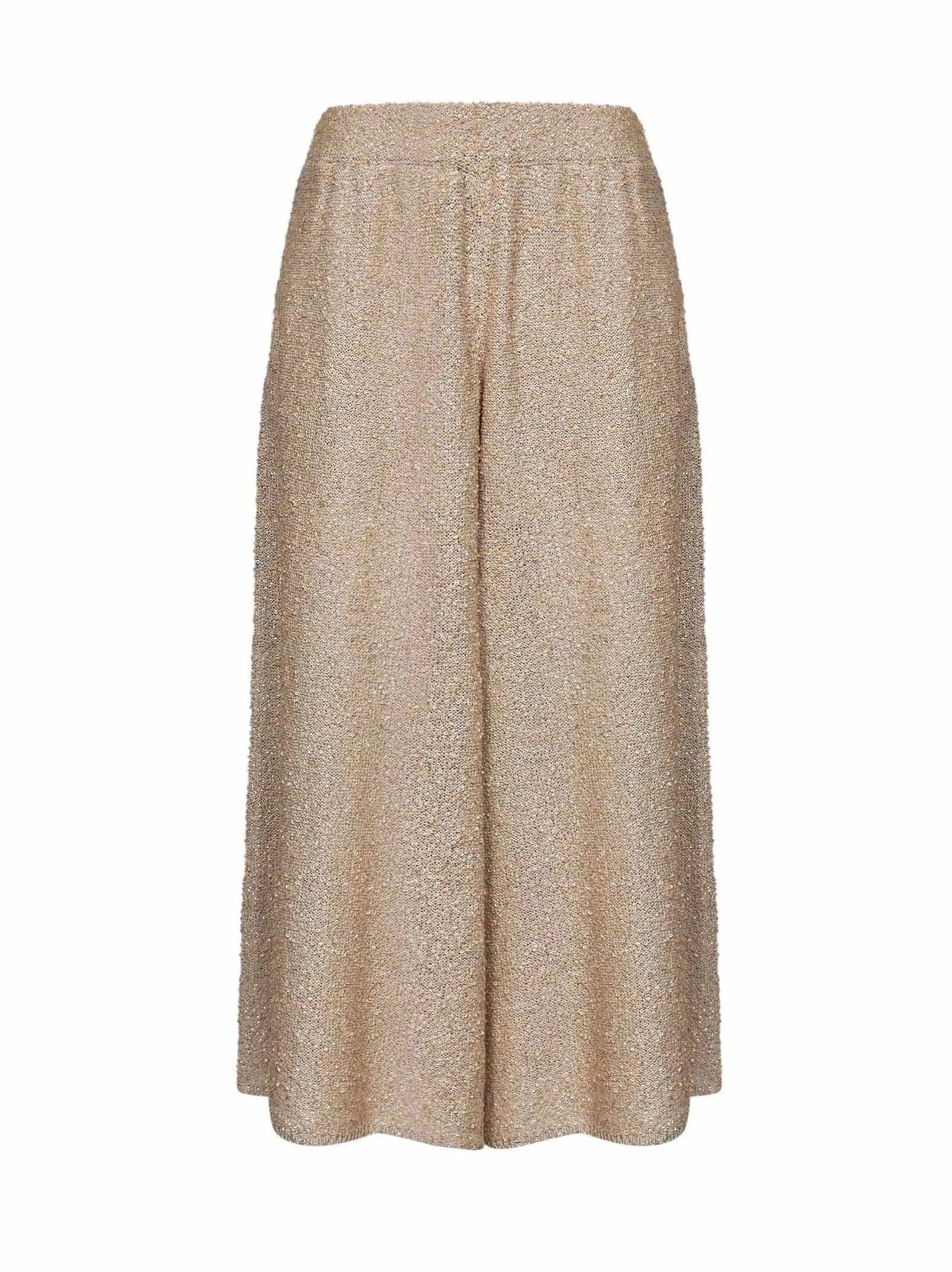 Culotte Trousers Gold Sequin Knit sold by Lord & Taylor
