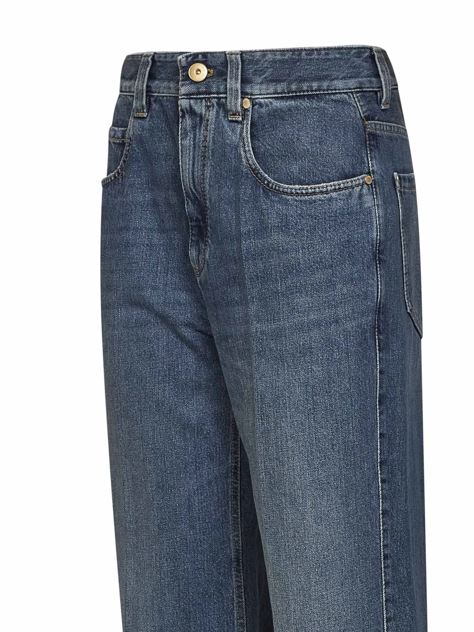 Jeans Loose-Fit Blue sold by Lord & Taylor product image thumbnail 3