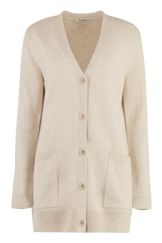 VILLAR WOOL AND CASHMERE CARDIGAN made by MaxMara
