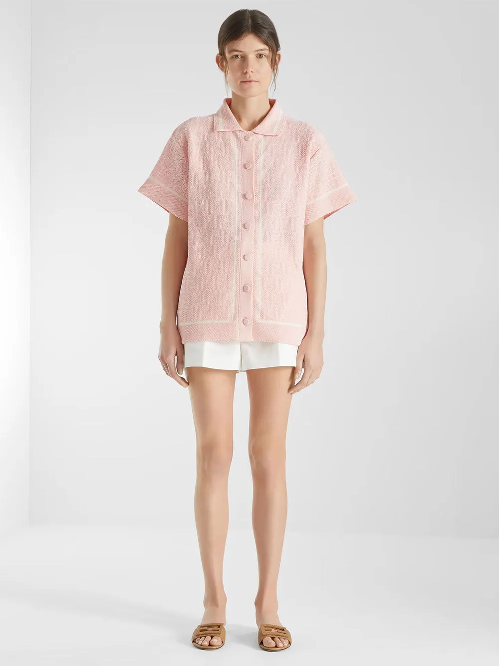 FF CROCHET POLO SHIRT sold by Lord & Taylor product image thumbnail 2