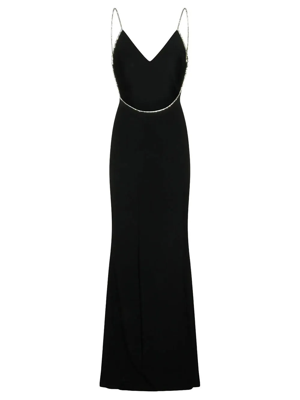 CRYSTAL-EMBELLISHED BACKLESS DRESS sold by Lord & Taylor product image thumbnail 2