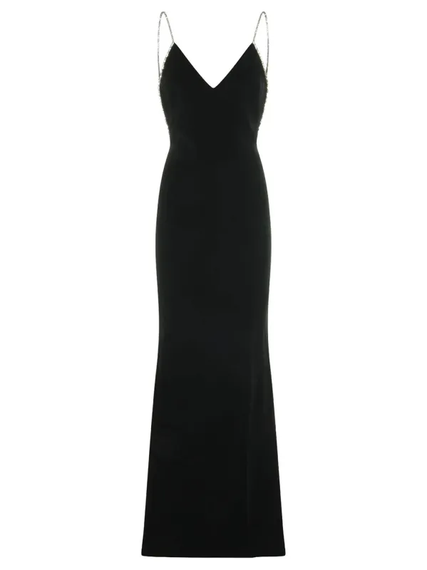 CRYSTAL-EMBELLISHED BACKLESS DRESS made by Tom Ford