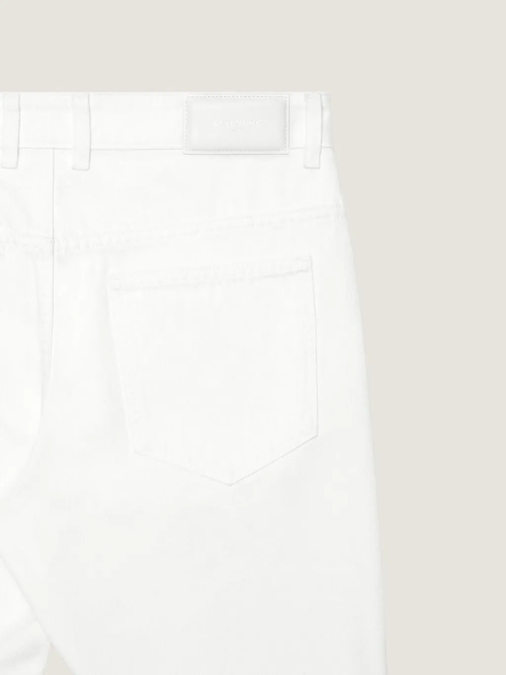 STRAIGHT FIT DENIM PANTS sold by Lord & Taylor product image thumbnail 2