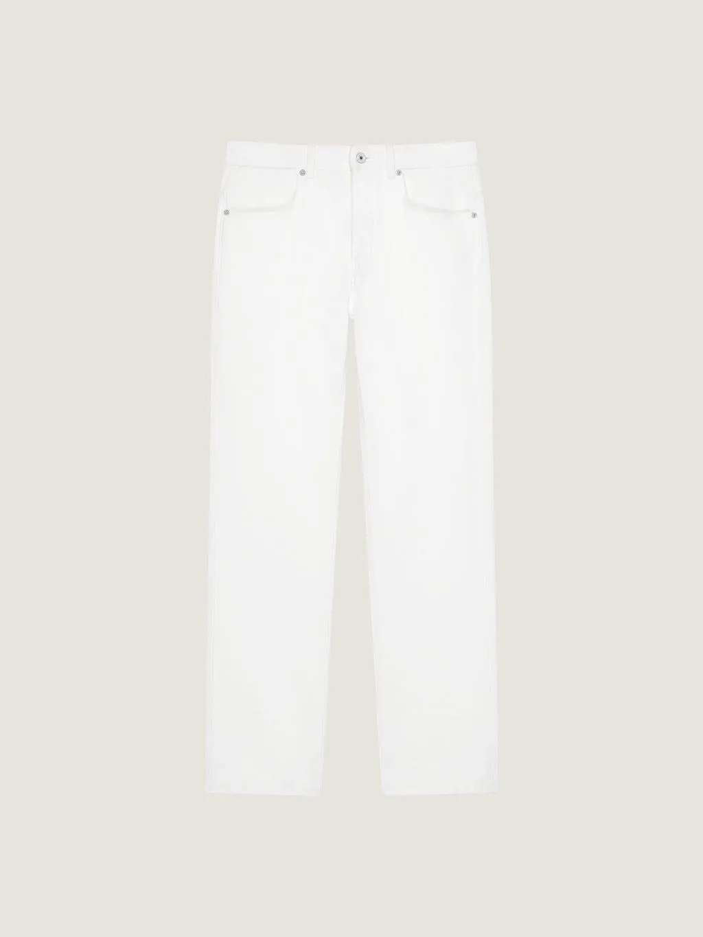 STRAIGHT FIT DENIM PANTS sold by Lord & Taylor