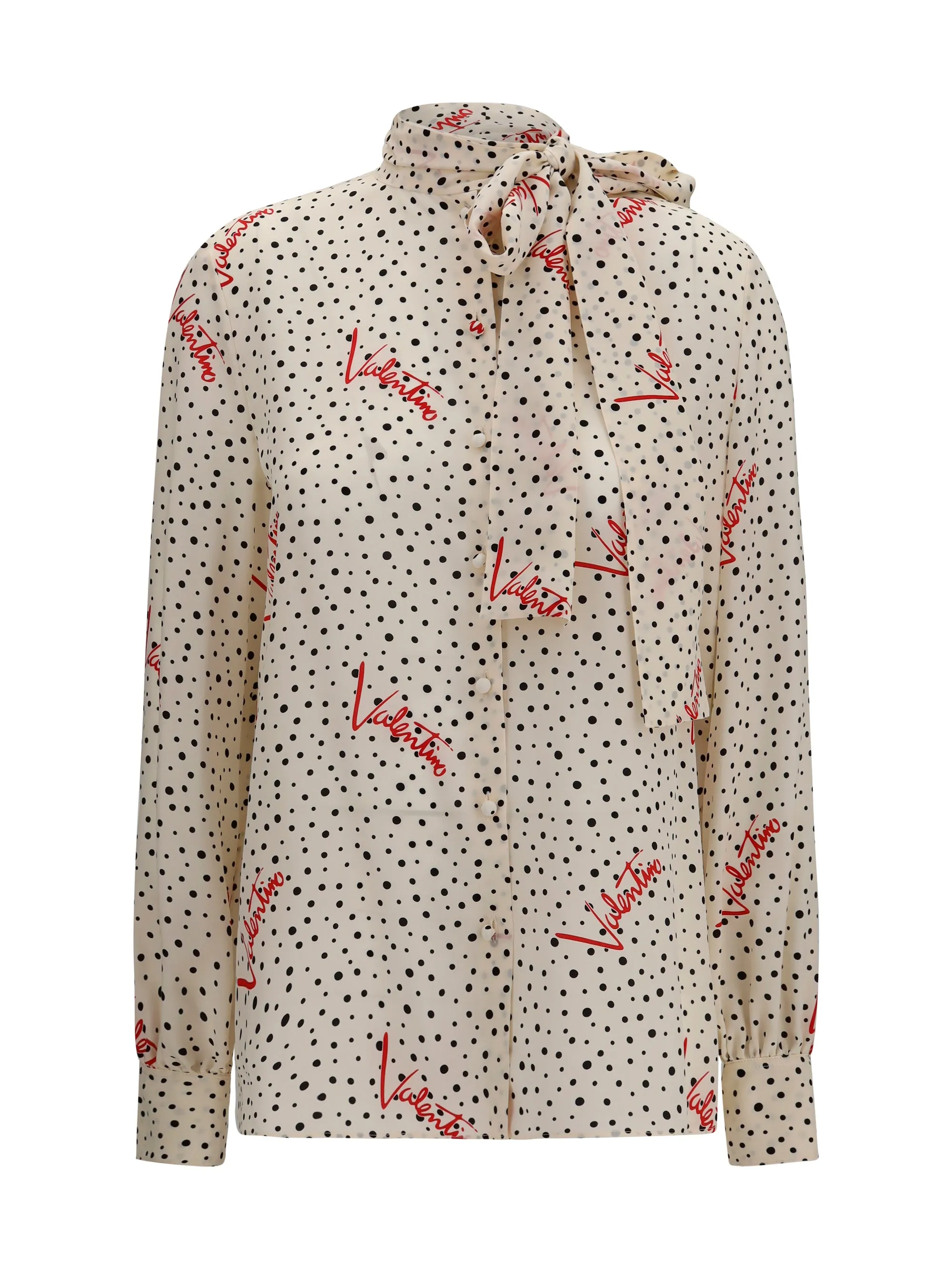 Shirt Bow-Neck Silk sold by Lord & Taylor