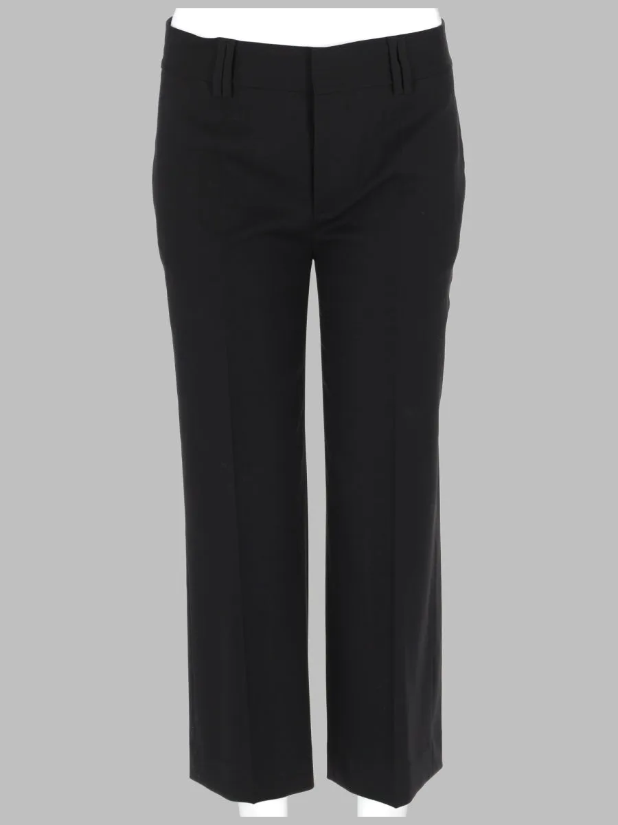 Virgin Wool Trousers Black sold by Lord & Taylor