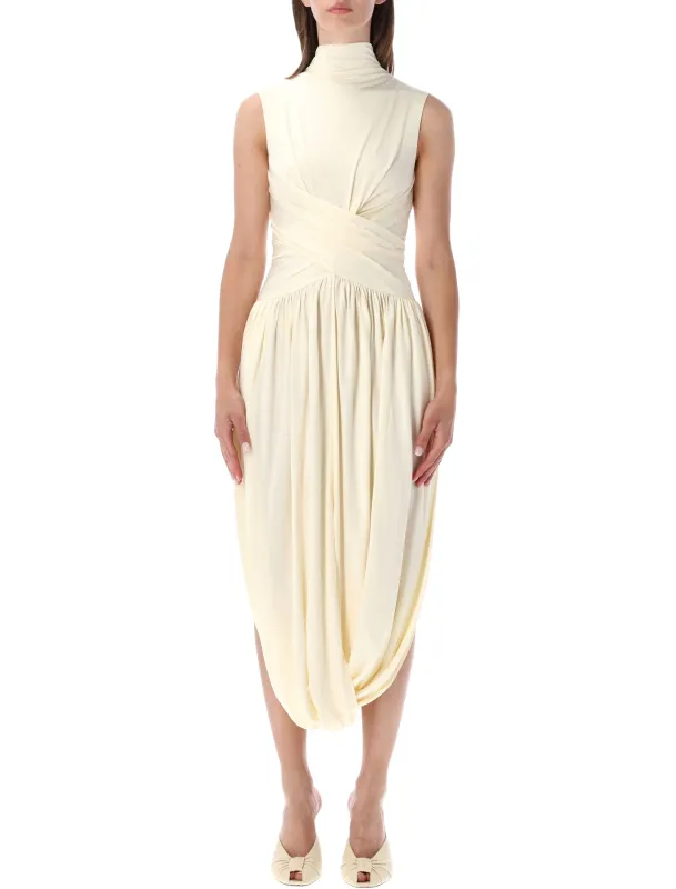 SELF-PORTRAIT WRAP MIDI DRESS made by Self-Portrait