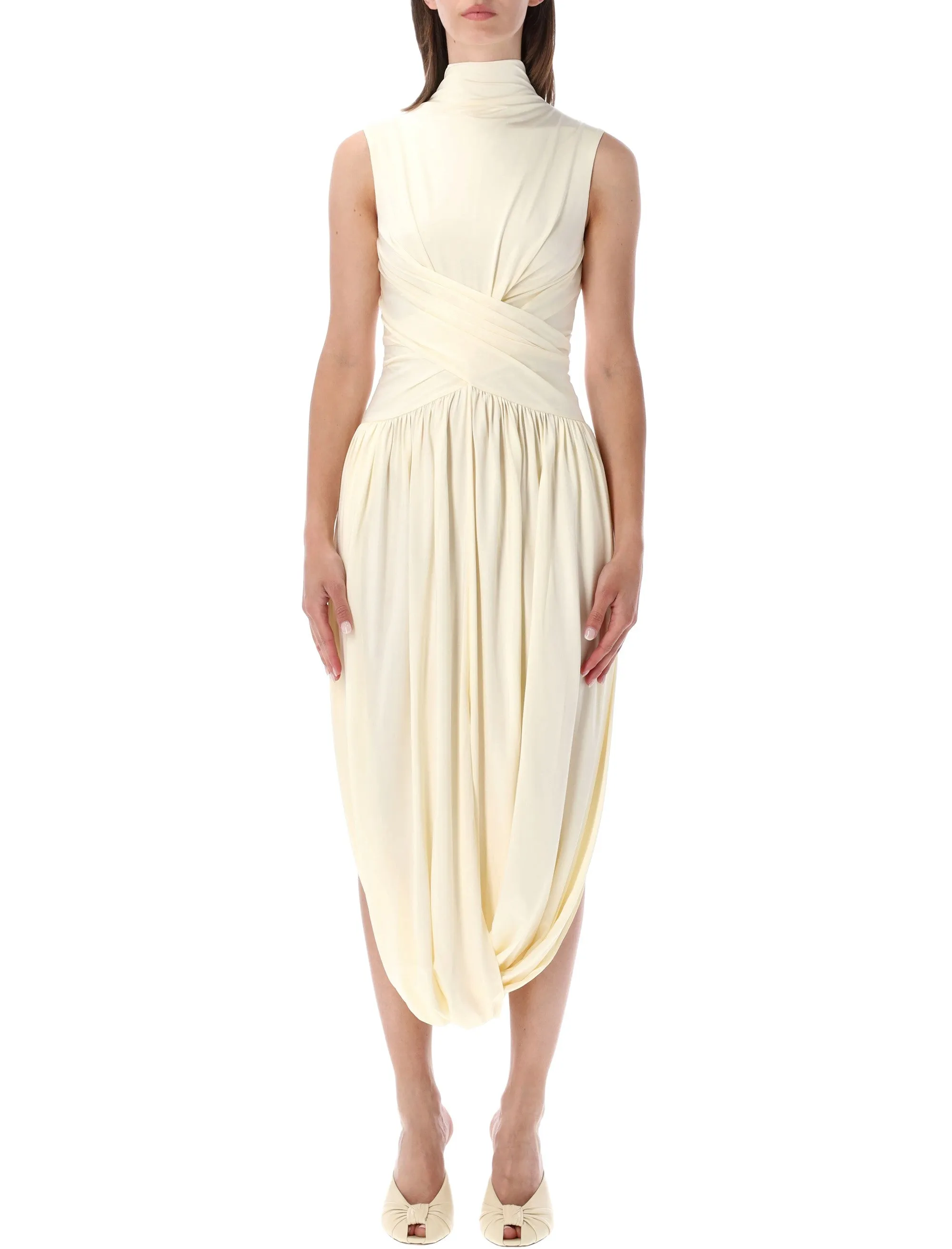 SELF-PORTRAIT WRAP MIDI DRESS sold by Lord & Taylor
