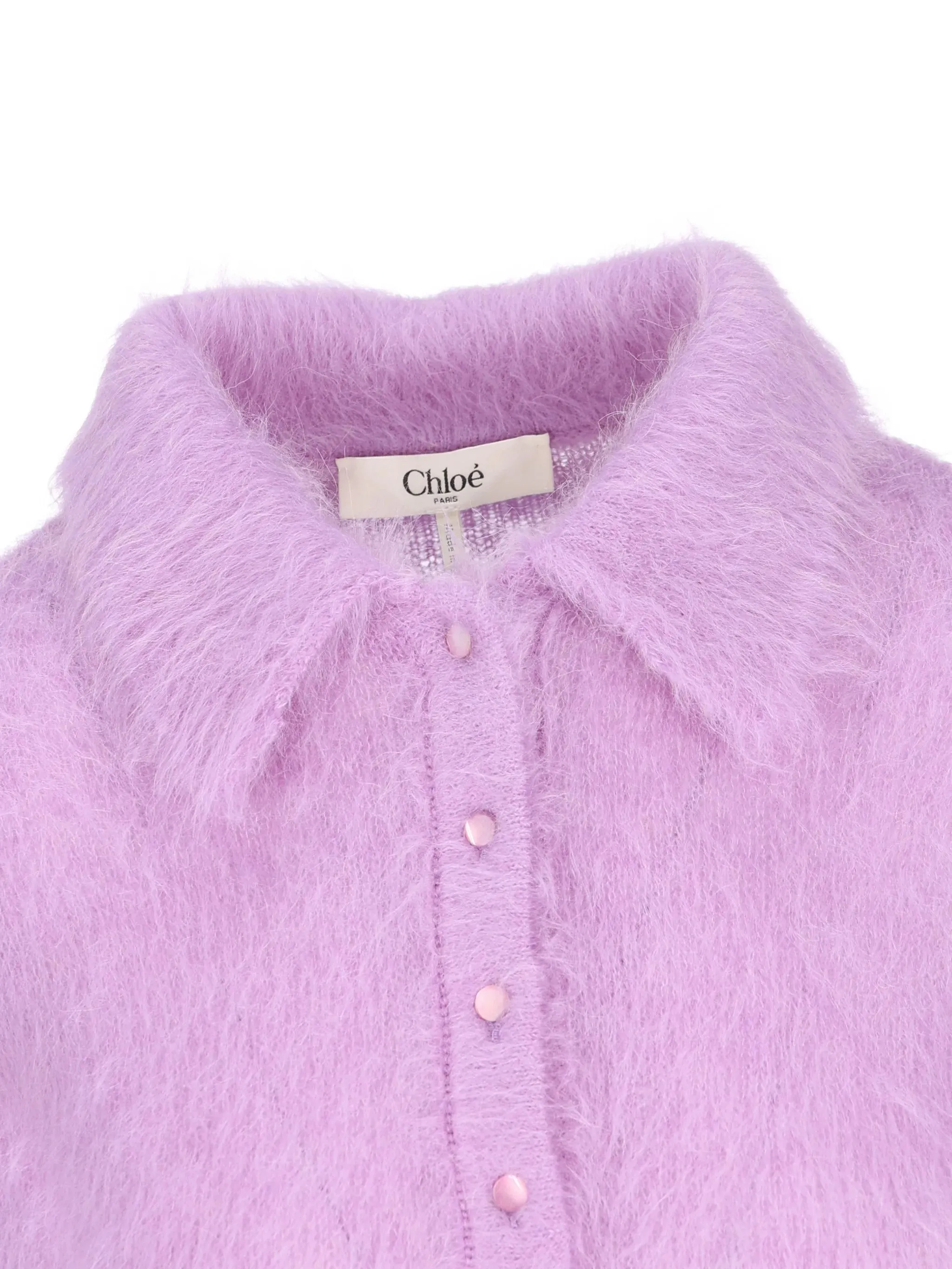LILAC WOOL BLEND POLO SHIRT sold by Lord & Taylor product image thumbnail 4
