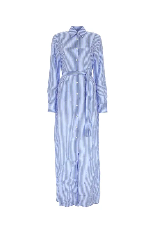PRINTED SILK SHIRT DRESS made by Prada