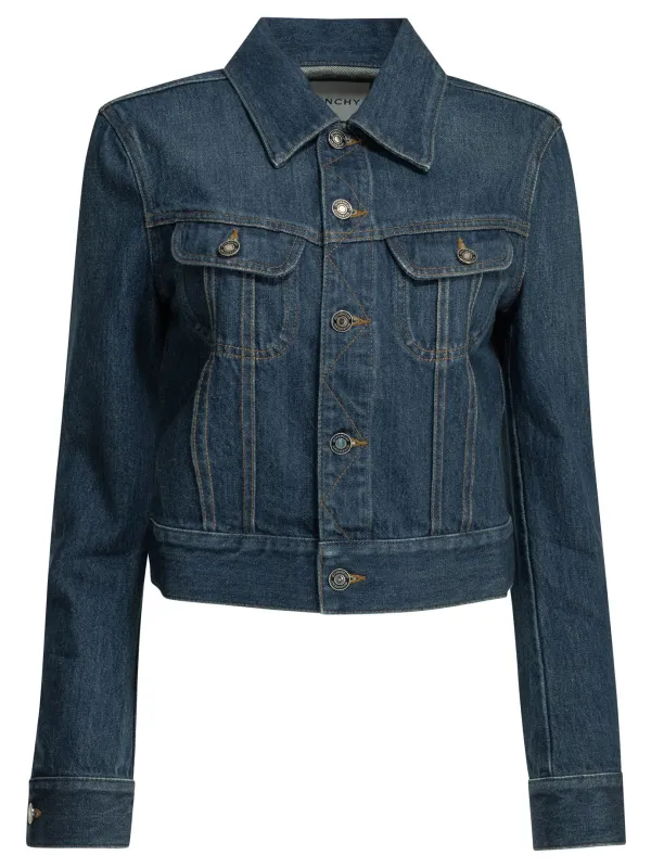 "Regular" Denim jacket made by Givenchy