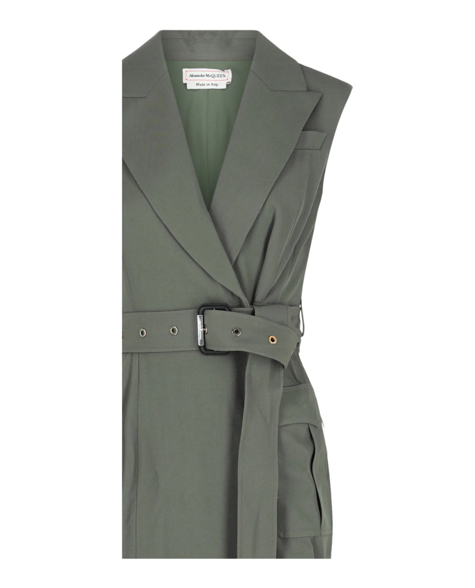 Asymmetrical Trench Midi Dress sold by Lord & Taylor product image thumbnail 3
