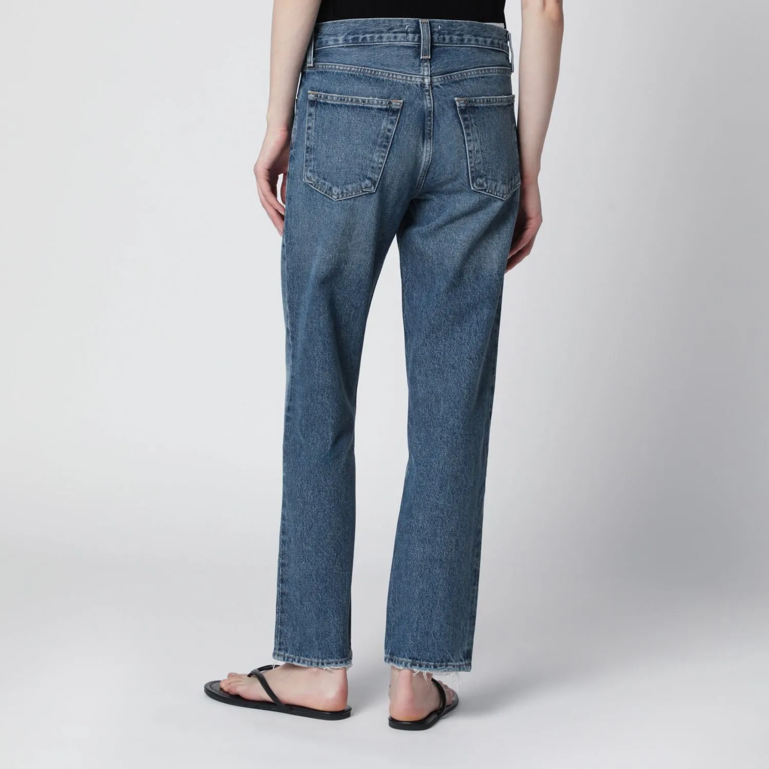ROMNEY JEANS IN MEDIUM INDIGO DENIM sold by Lord & Taylor product image thumbnail 2