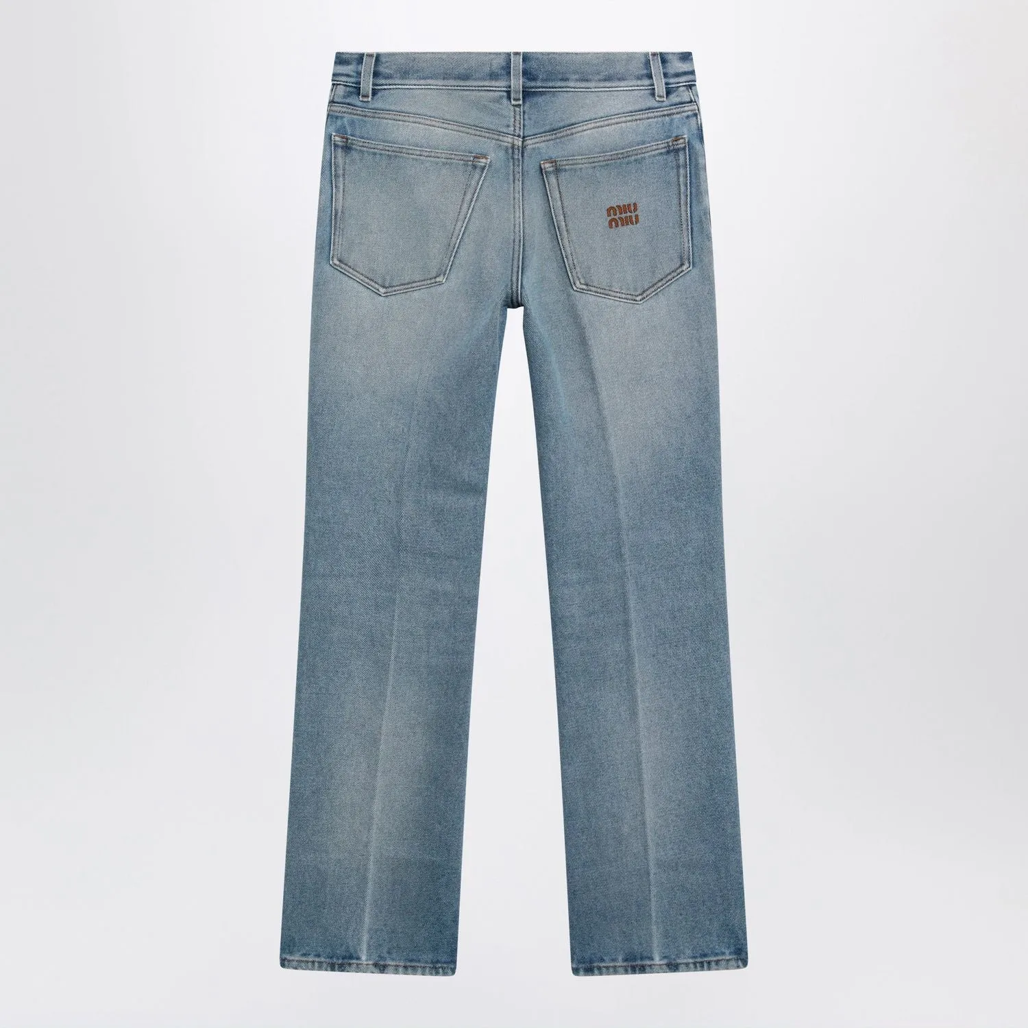 LIGHT BLUE WASHED DENIM TROUSERS sold by Lord & Taylor product image thumbnail 2