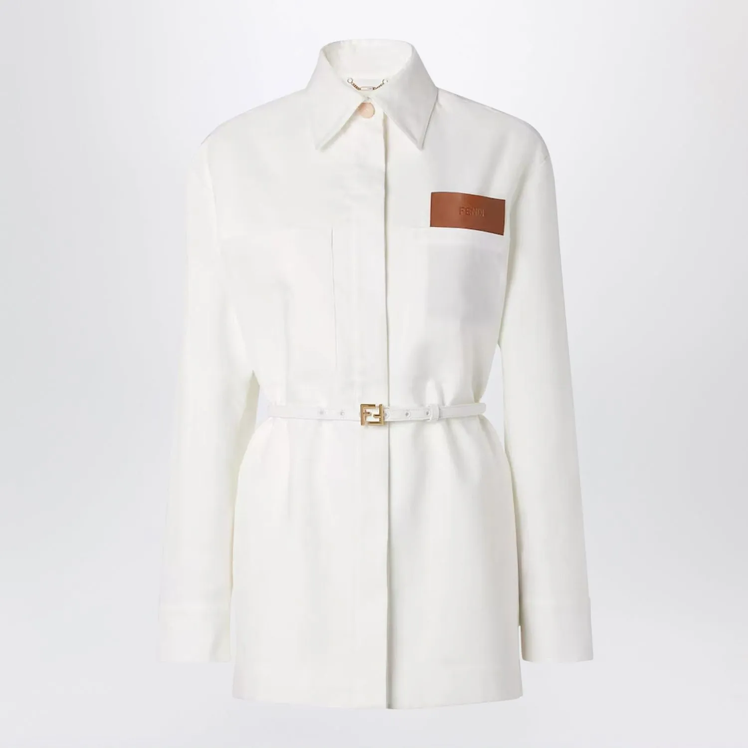 GOTO JACKET IN WHITE LINEN AND COTTON sold by Lord & Taylor