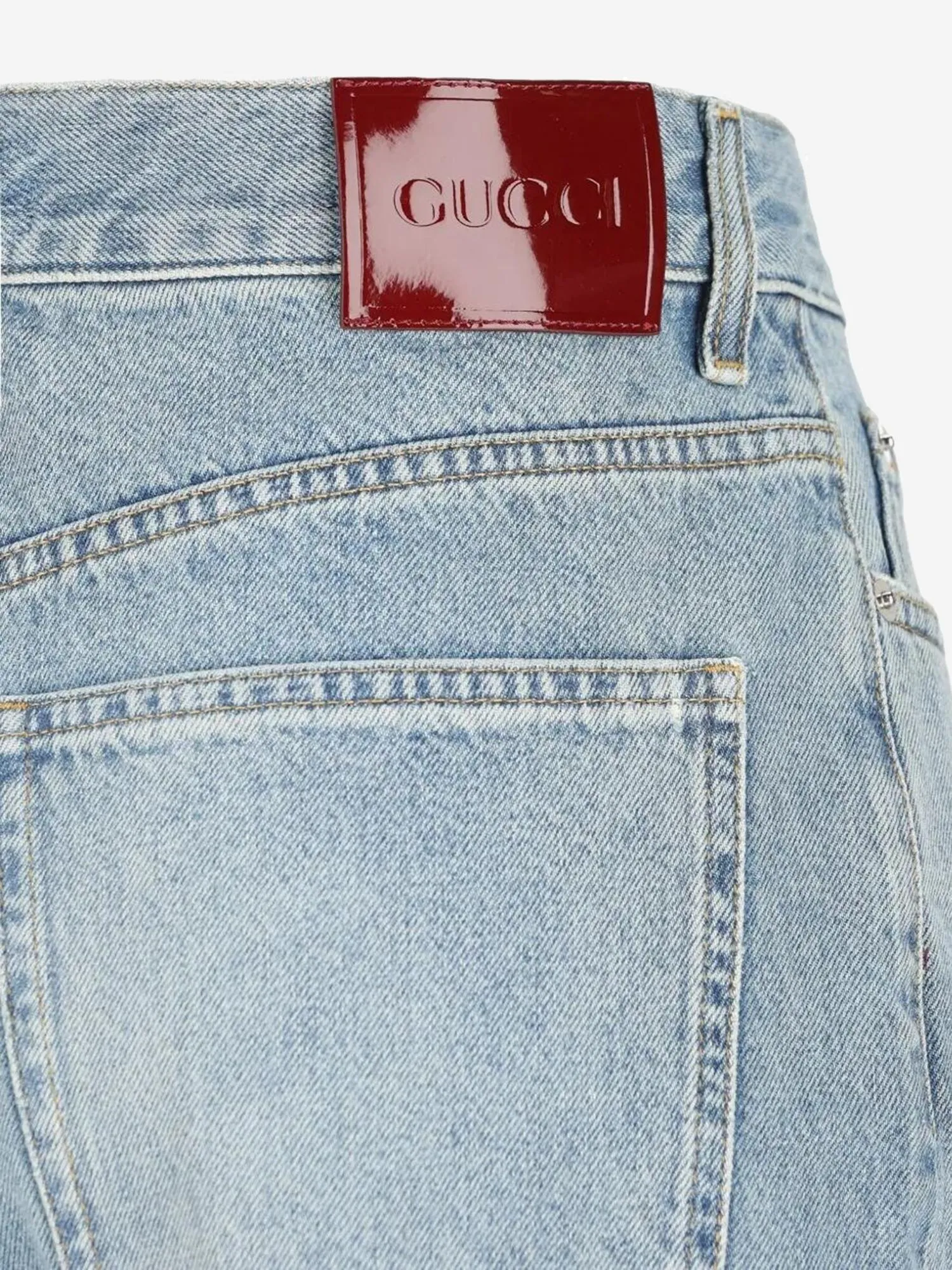 Cotton Denim Jeans sold by Lord & Taylor product image thumbnail 3